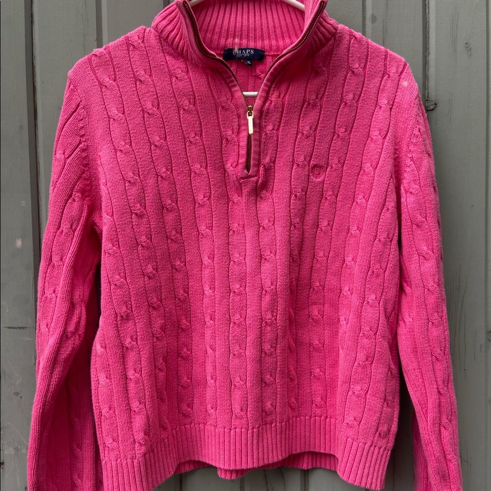 Pink Chaps Sweater